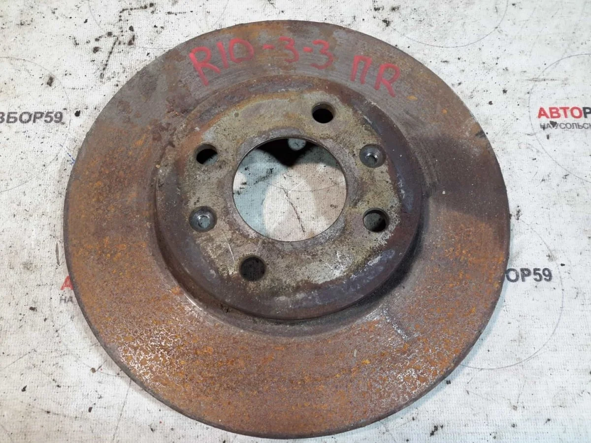 Диск тормозной передний Kia Rio III рестайлинг (2015—2017)