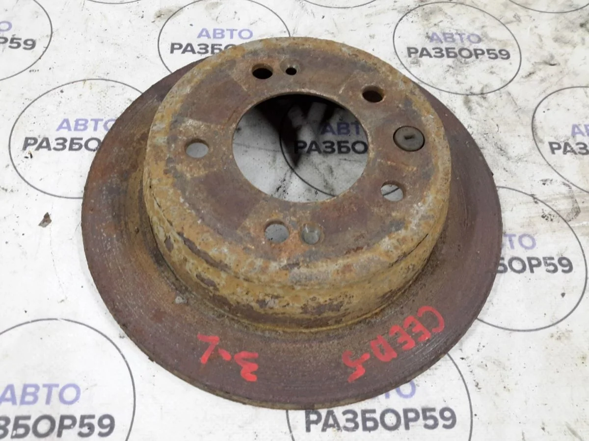 Диск тормозной задний Kia Ceed ED рестайлинг (2010—2012)