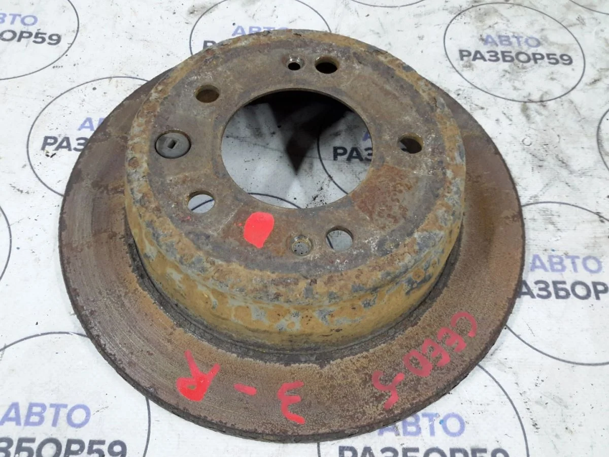 Диск тормозной задний Kia Ceed ED рестайлинг (2010—2012)