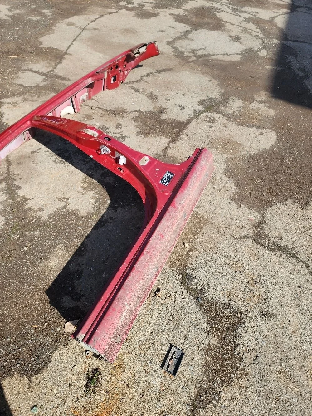 Порог левый Kia Ceed ED рестайлинг (2010—2012)