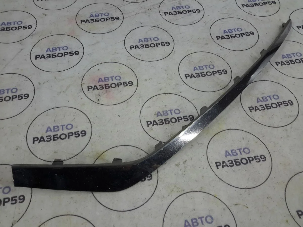 Молдинг переднего бампера Hyundai Sonata VII рестайлинг (2017—2019)