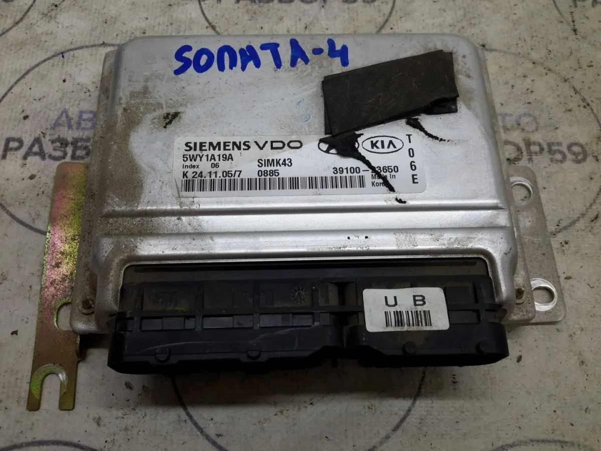Блок управления двигателем Hyundai Sonata IV рестайлинг (2001—2012)