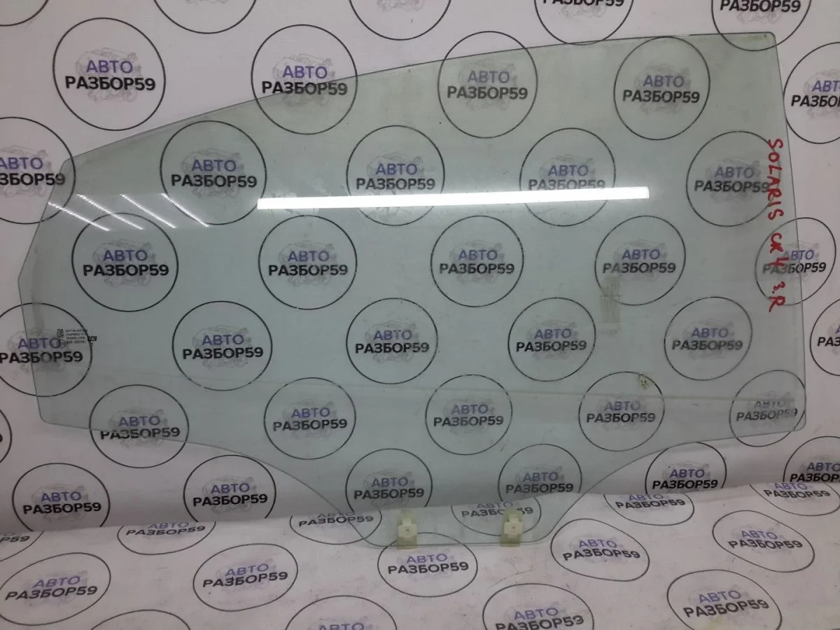 Стекло заднее правое Hyundai Solaris I (2010—2014)