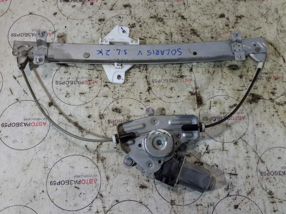 Стеклоподъемник задний левый Hyundai Solaris I (2010—2014)