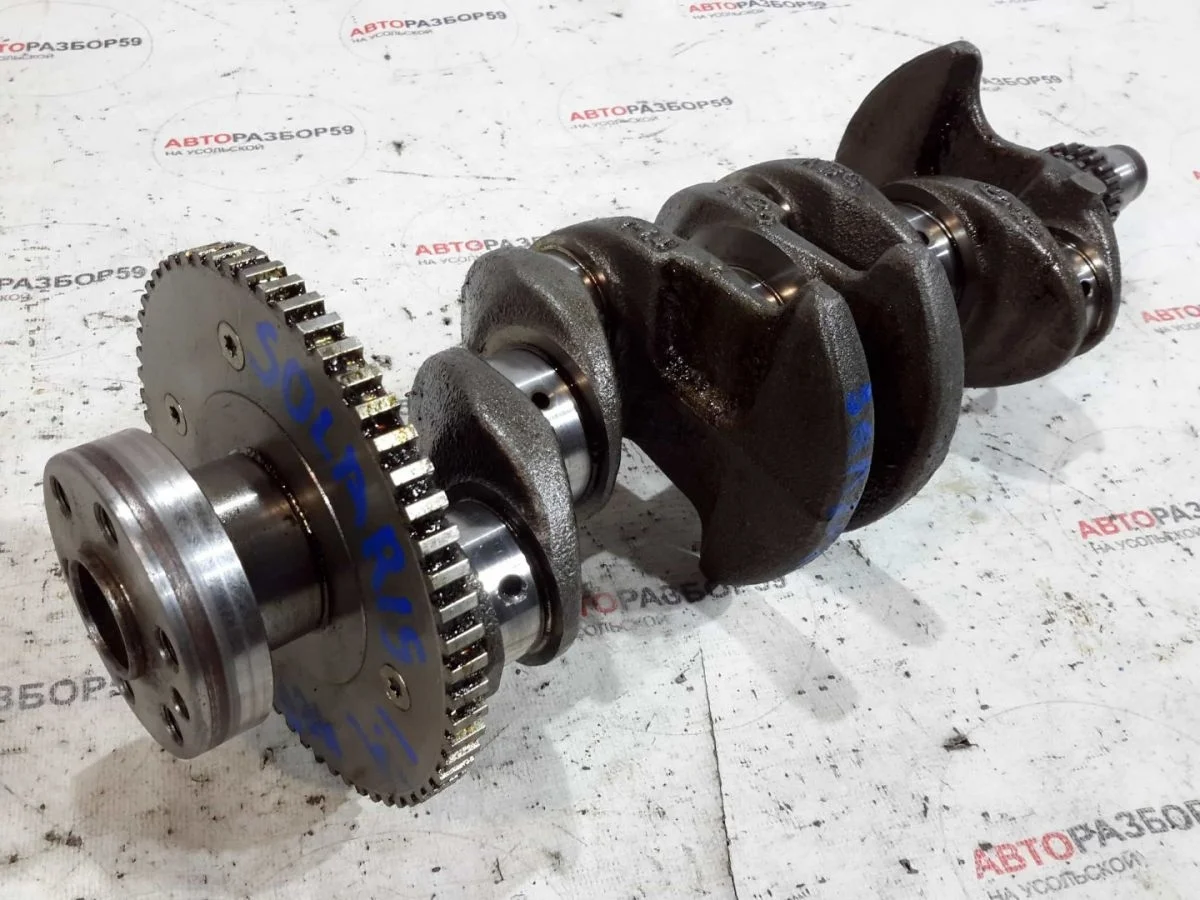 Коленвал Hyundai Solaris I (2010—2014)