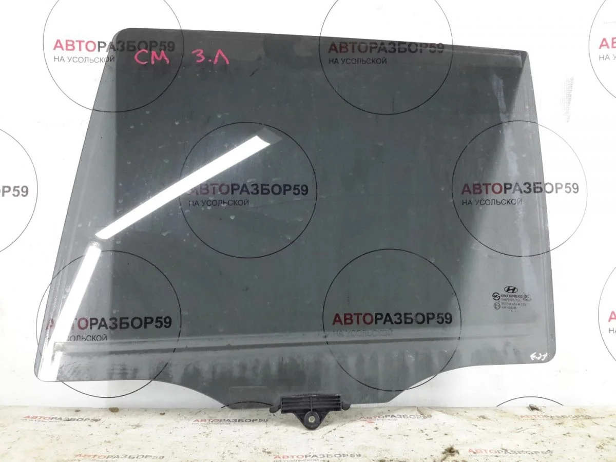 Стекло заднее левое Hyundai Santa Fe I (2000—2012)