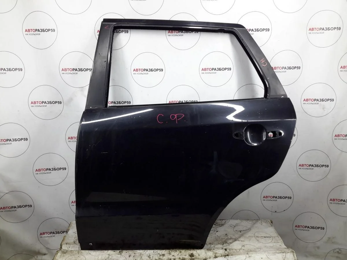 Дверь задняя левая Hyundai Santa Fe I (2000—2012)