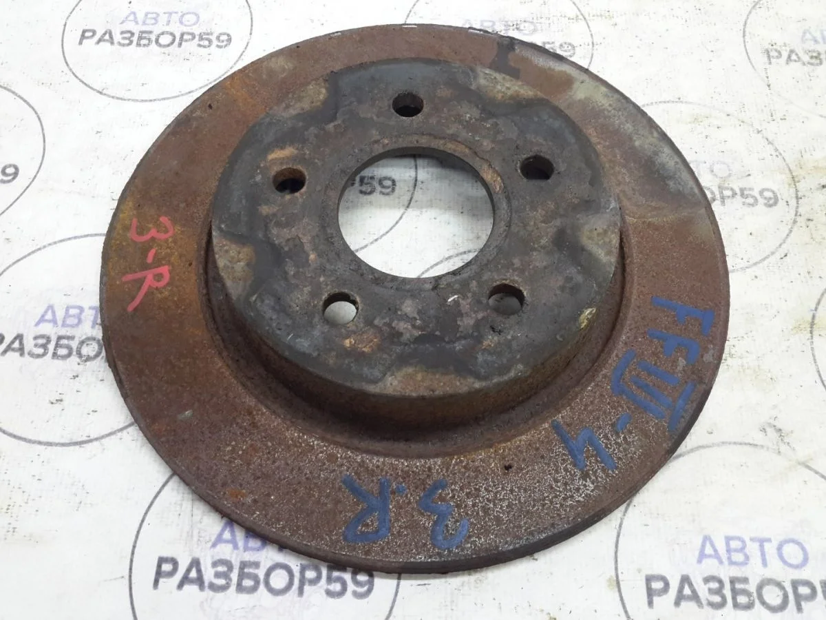 Диск тормозной задний Ford Focus III рестайлинг (2014—2019)