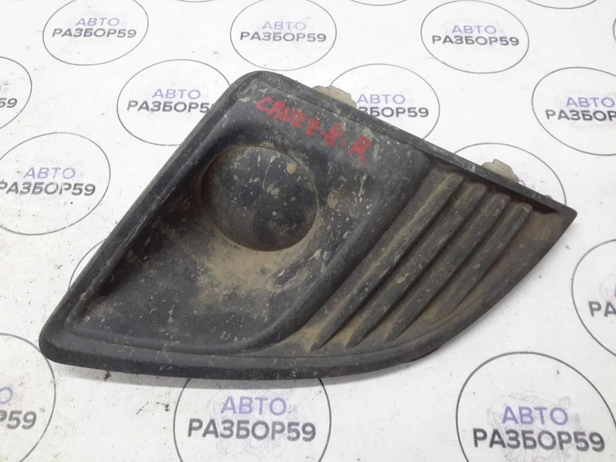 Накладка переднего бампера Chevrolet Cruze I рестайлинг (2012—2015)