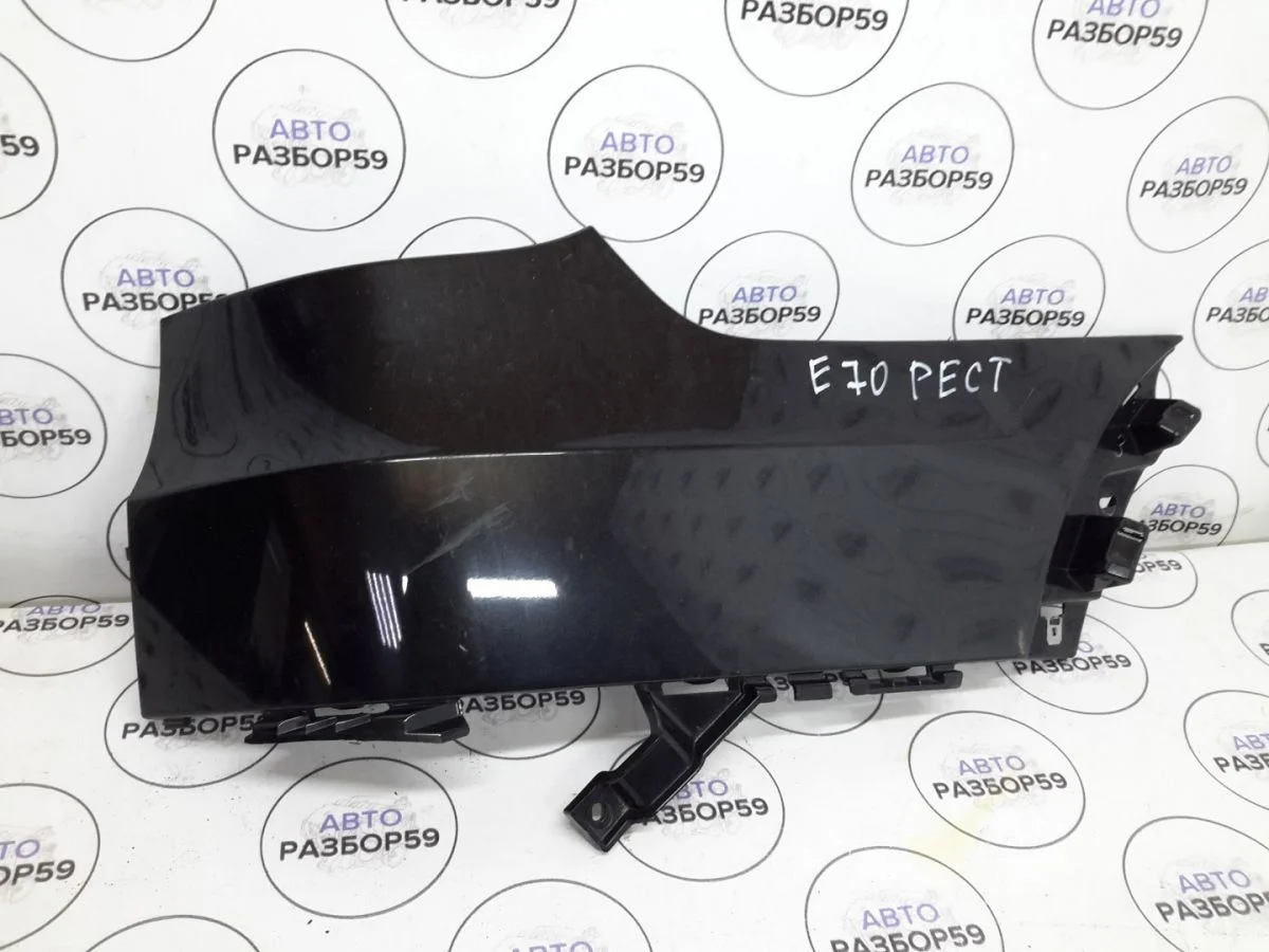 Накладка заднего бампера BMW X5 E70 рестайлинг (2010—2013)