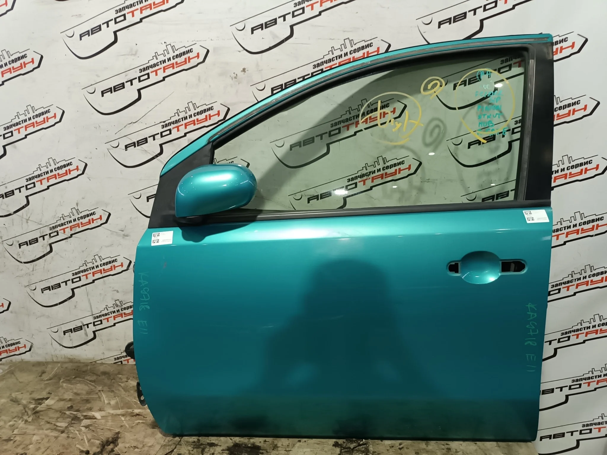 ДВЕРЬ NISSAN H010A1U6MA ПЕРЕД ЛЕВО голубой, FAC KA9718