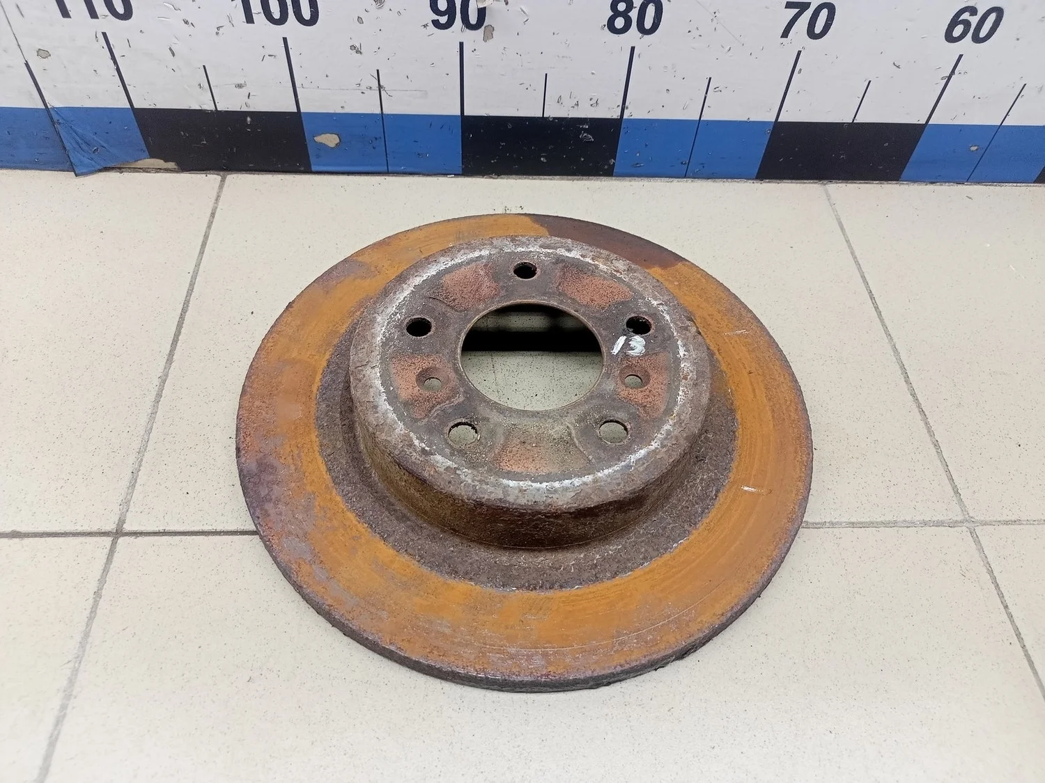 Диск тормозной задний Qashqai (J11) 2014>