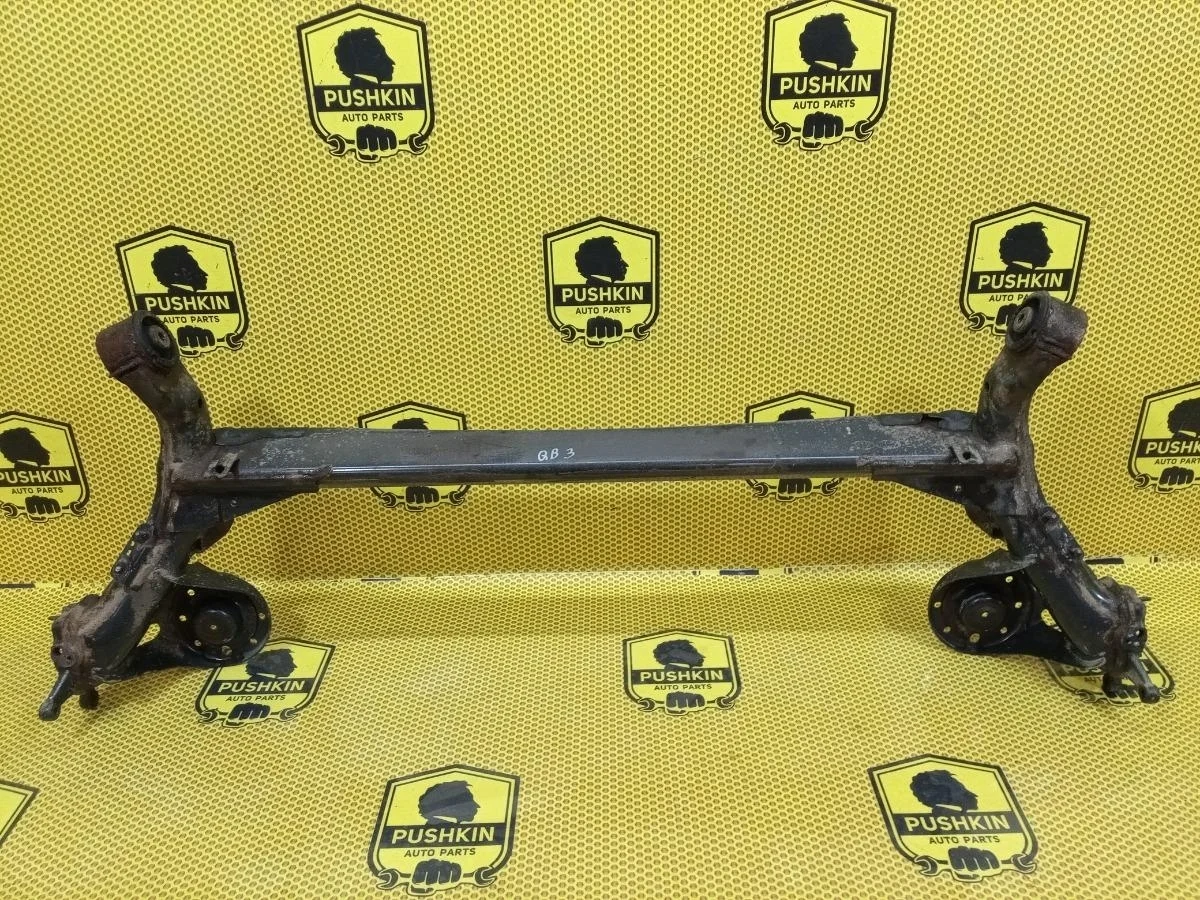 Балка подвески KIA Rio 2013 551004L100 QB G4FC, задняя