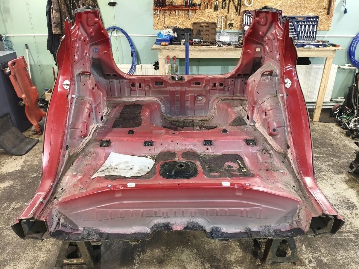 Часть кузова KIA Rio 2013 715034YC20 QB G4FC, задний