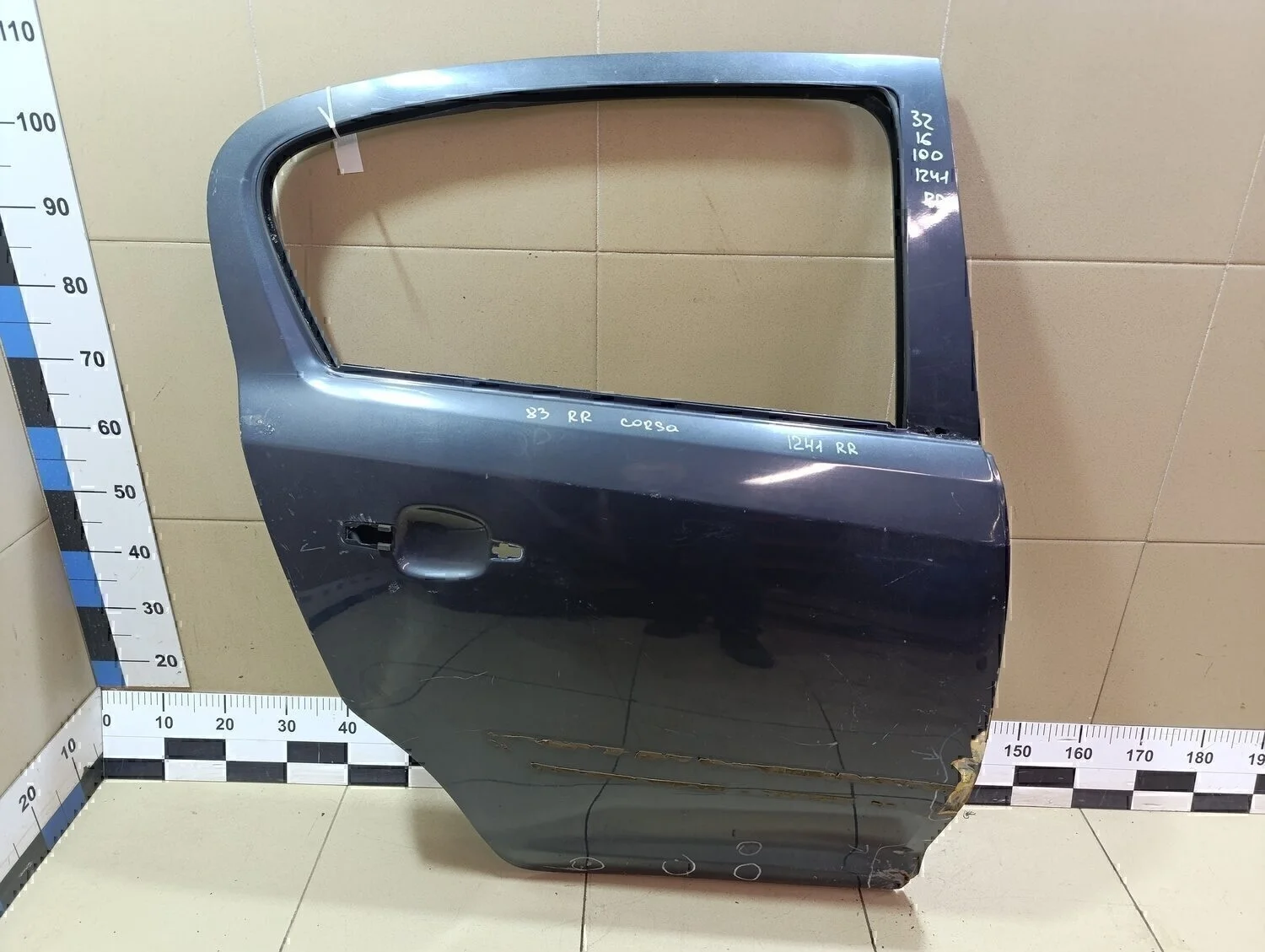 Дверь задняя правая Corsa D 2006-2015