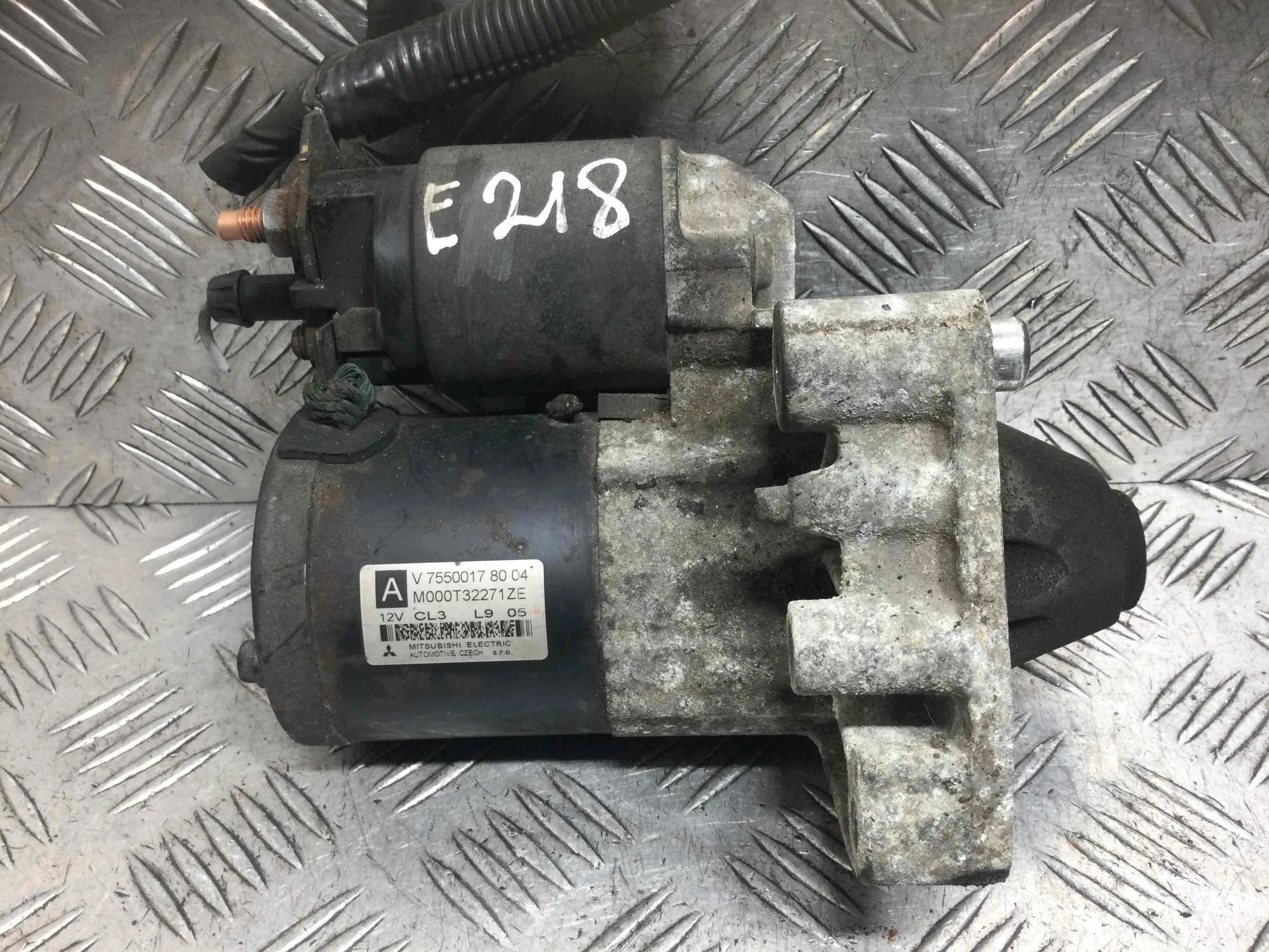 Стартер Peugeot 207 1 поколение [рестайлинг] (2009-2013) бензин 1.6 i Механика Х/б