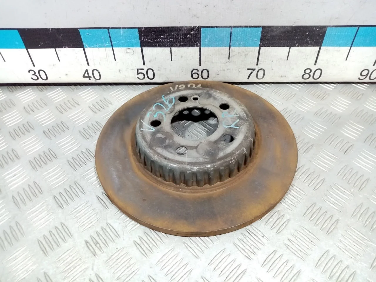 [Б/У] Диск тормозной задний Mercedes W205 - Остаток 12 мм [Код: 00607792 ]