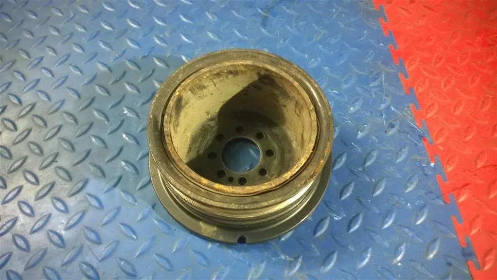 шкив коленвала BMW X5 E53 11237568345  N62B44 320 лс 4.4i 2004 BLACK SAPPHIRE METALLIC (475)