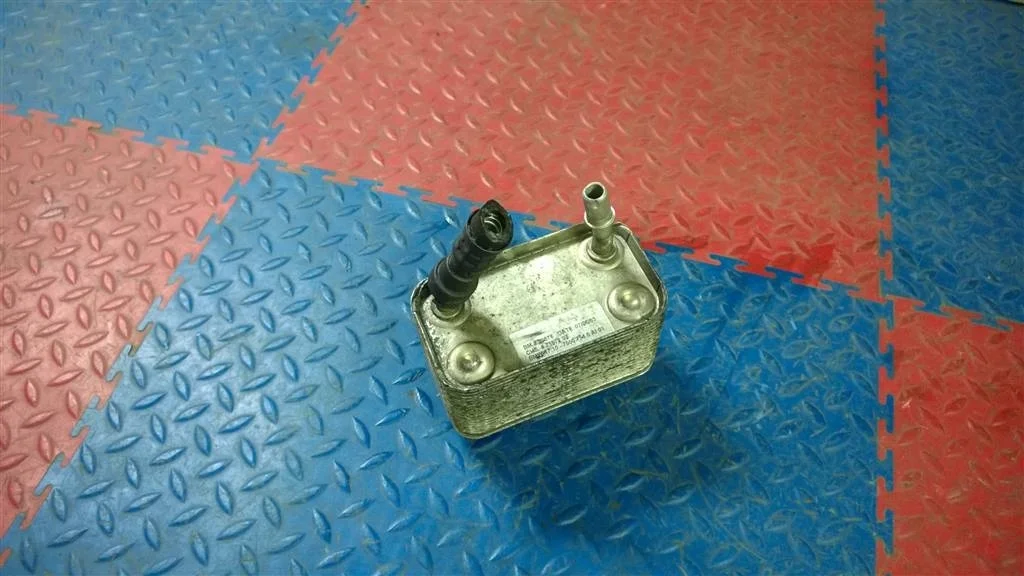 радиатор маслоохладитель акпп BMW X5 E53 17207500754  M54B30 231 лс 3.0i 2003 TITANSILBER METALLIC (354)