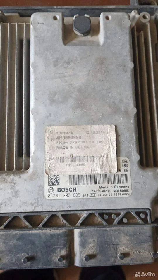 Блок управления двигателем Audi A8 D4 (2010—2014) 4,2