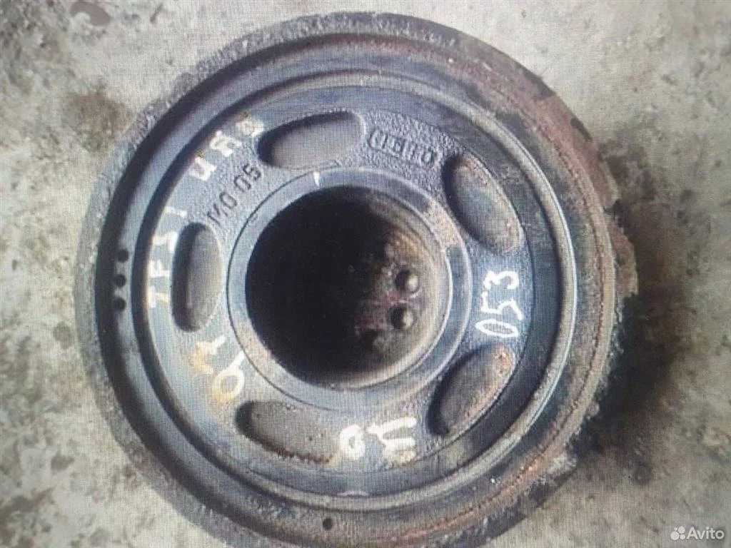 Шкив коленвала Audi A8 D4 (2010—2014) CGWA 3.0