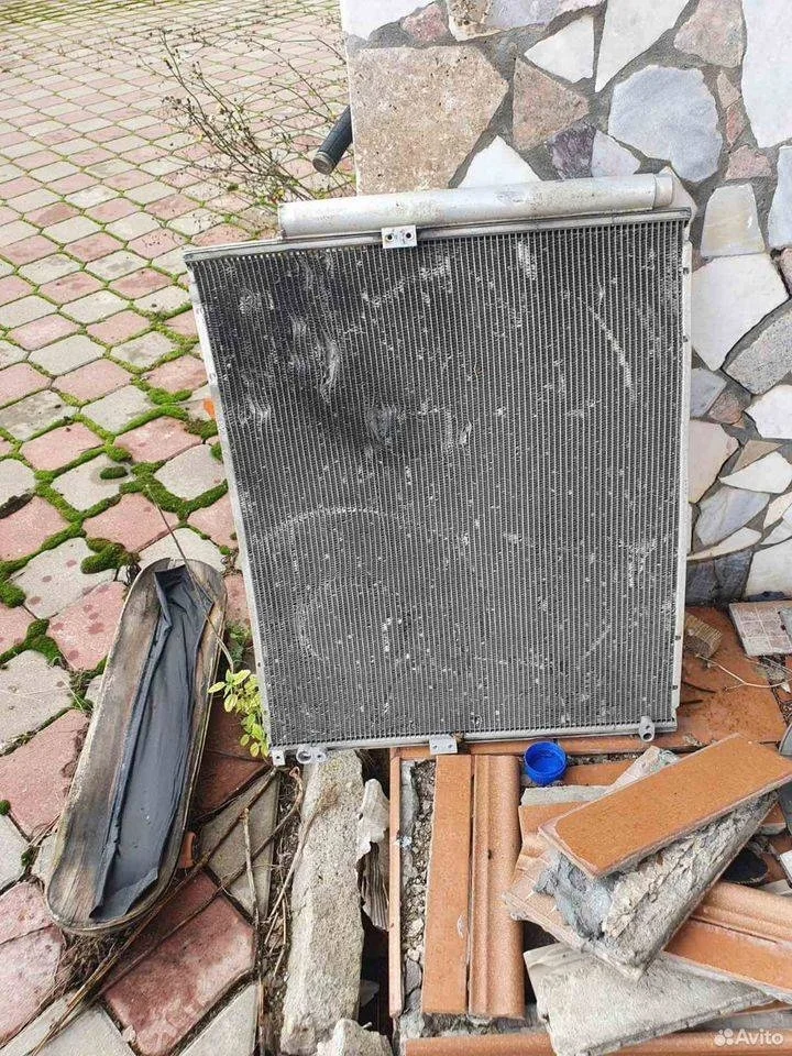 Радиатор кондиционера (конденсер) Toyota Land Cruiser Prado 150 (2009—2013) 3.0