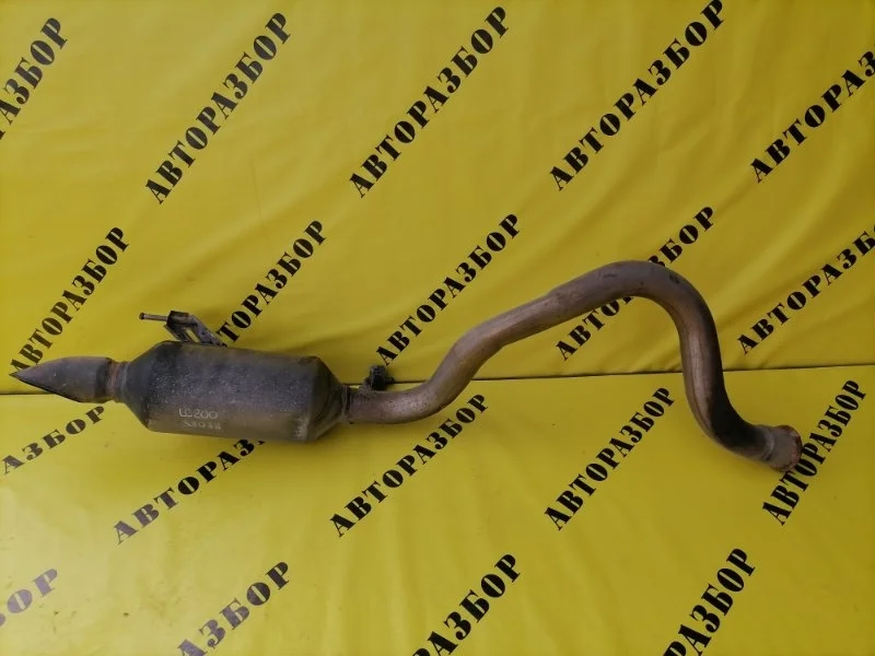 Глушитель основной Toyota Land Cruiser 200 2008-2021 2013 1743038600 4.5 1VDFTV 235Л/С DIESEL TURBO