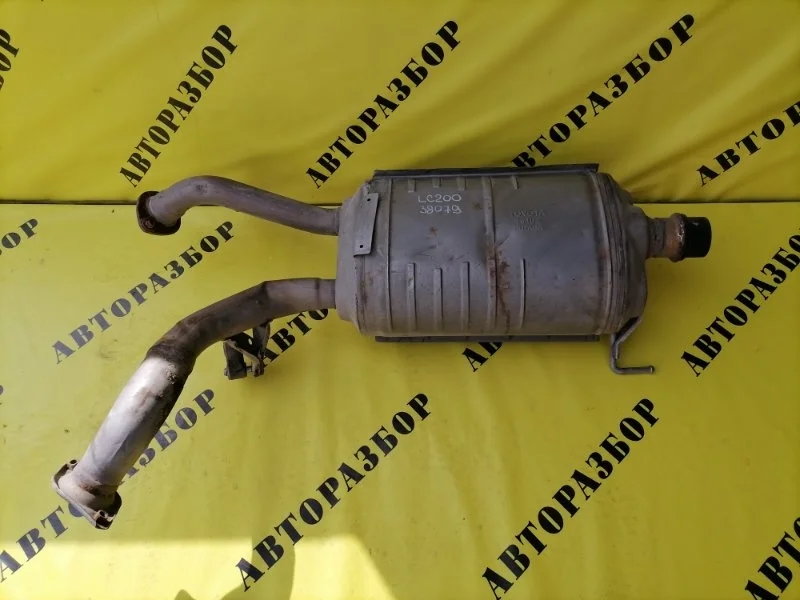 Глушитель основной Toyota Land Cruiser 200 2008-2021 2013 1742051010 4.5 1VDFTV 235Л/С DIESEL TURBO
