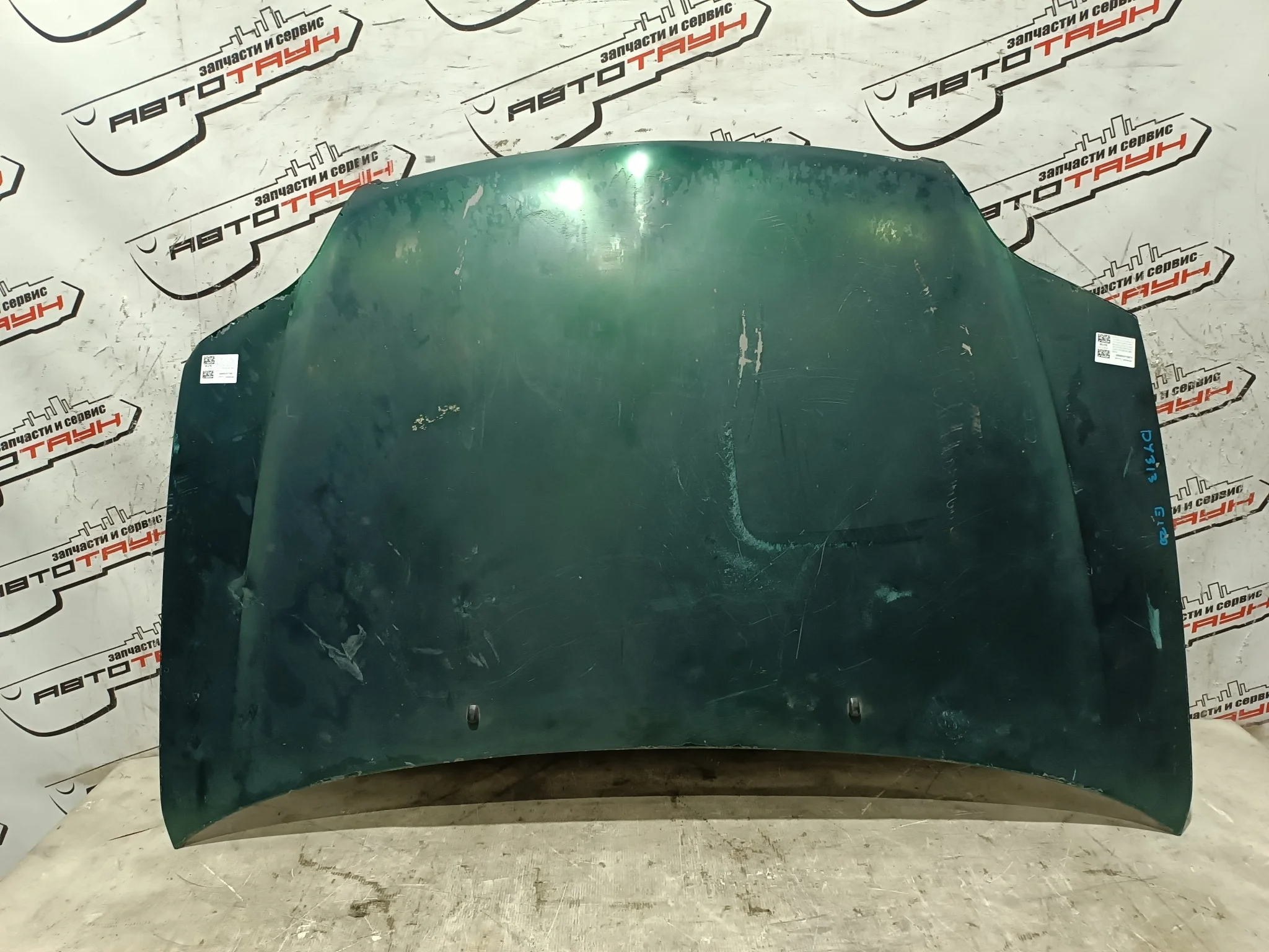 КАПОТ TOYOTA ALLEX COROLLA COROLLA FIELDER COROLLA RUNX 5330112870 зеленый DY313