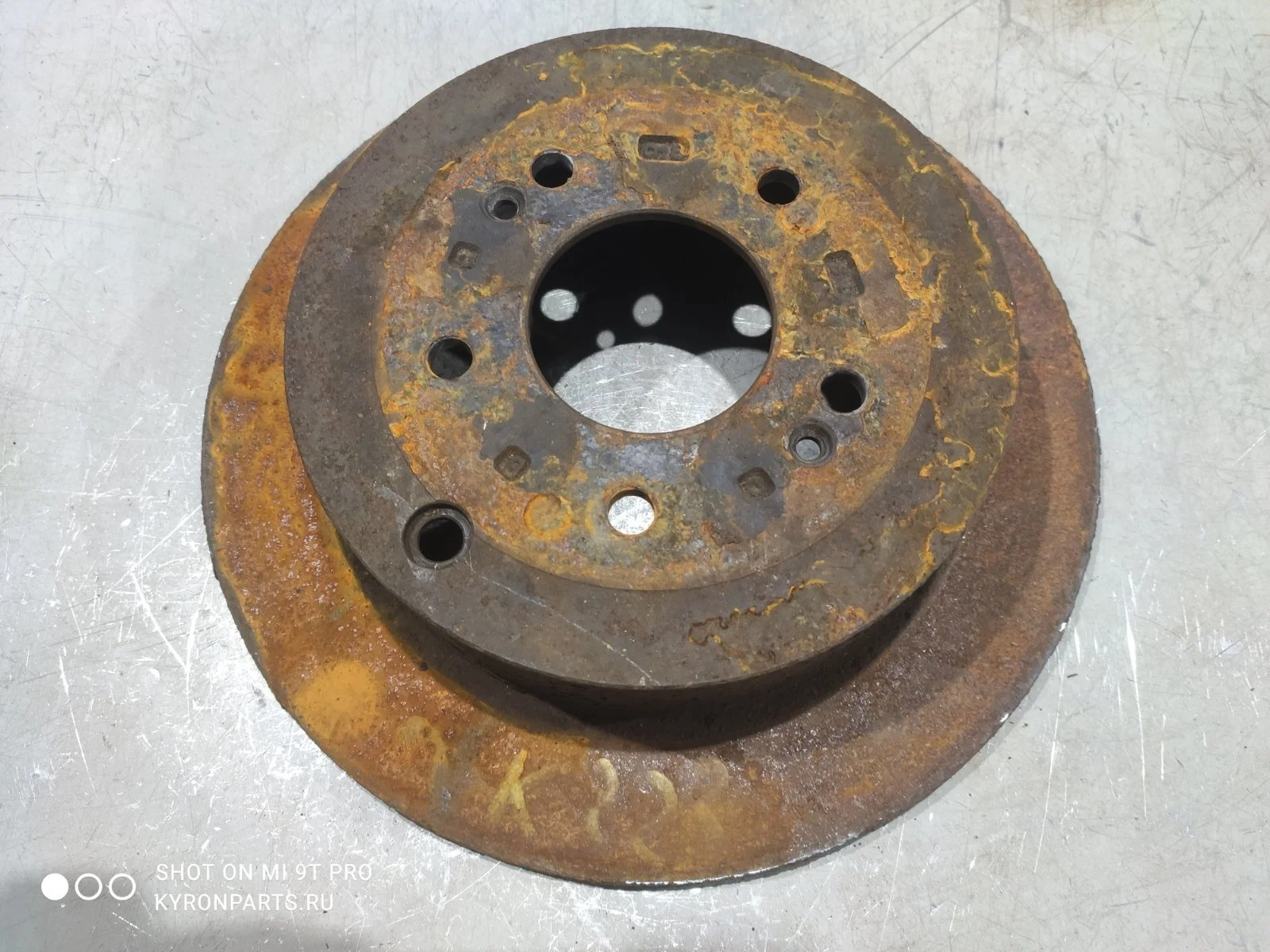 Диск тормозной Hyundai Santa Fe 2009 CM