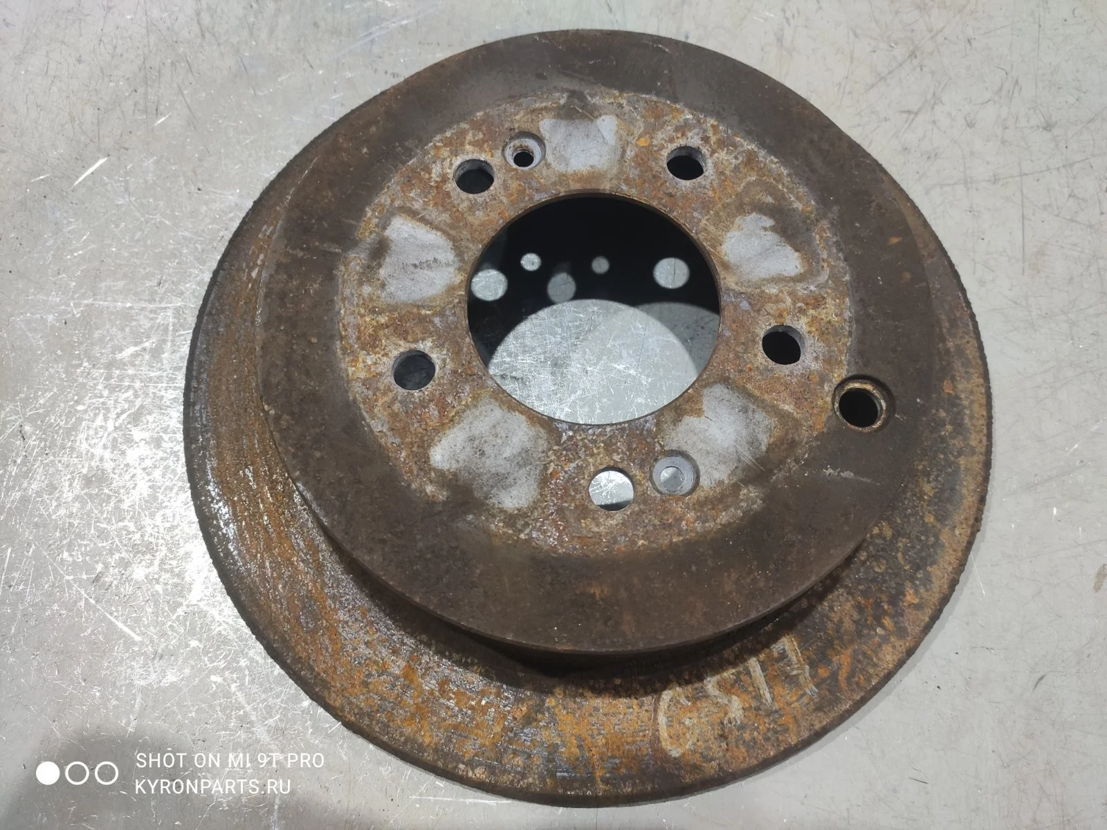 Диск тормозной Hyundai IX35 2011 LM