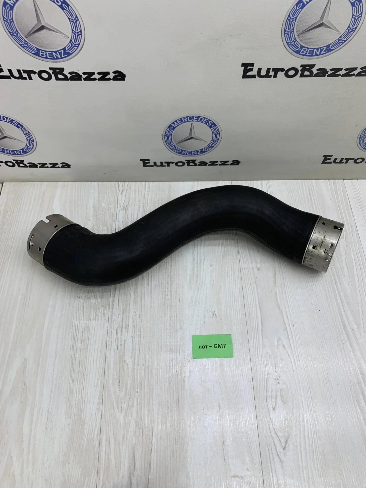 Патрубок интеркулера левый Mercedes W212