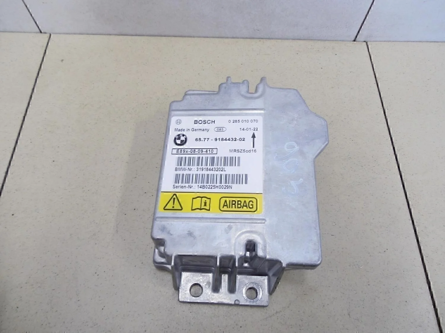 Блок управления AIR BAG 1-серия E82/E88 2006>