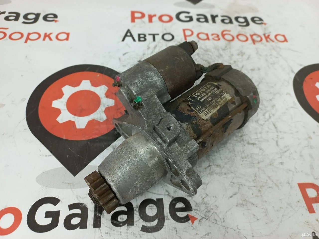 Стартер toyota avensis t250 авенсис 2.4 281000h060