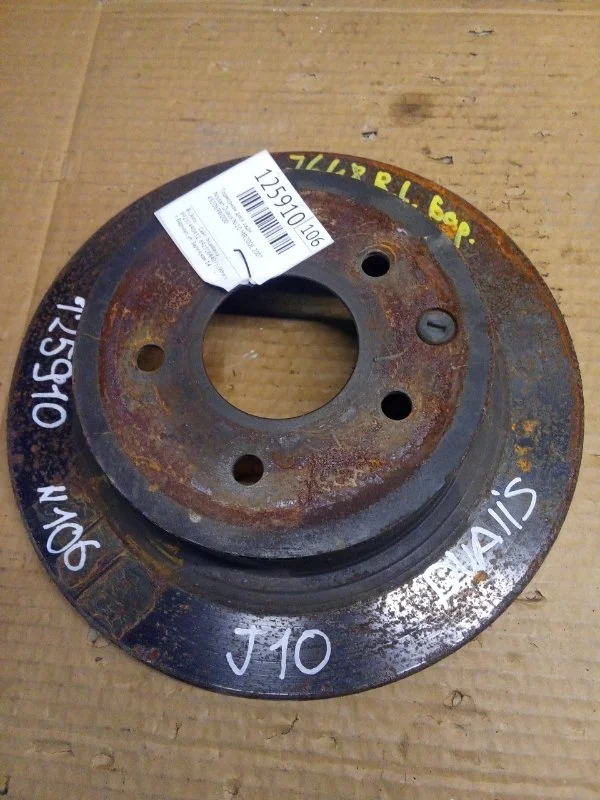 Тормозной диск Nissan Dualis 2007 NJ10