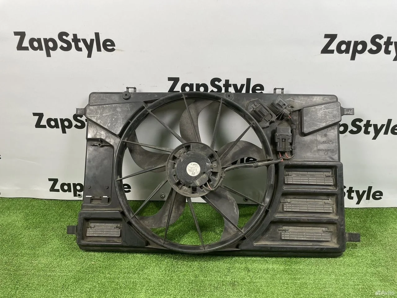 Диффузор вентилятор радиатор ford transit custom