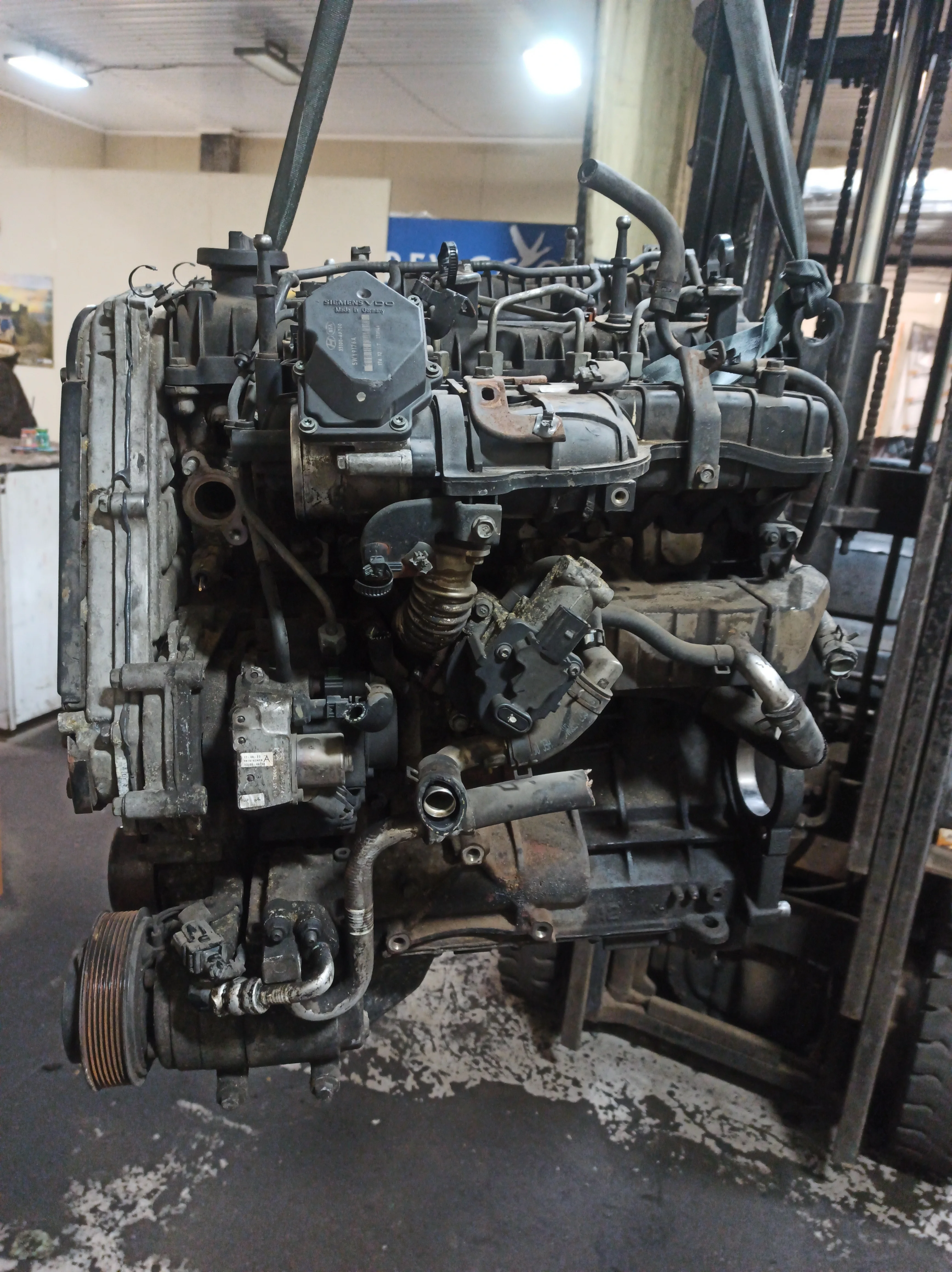 Двигатель Дизель Hyundai/Kia D4CB