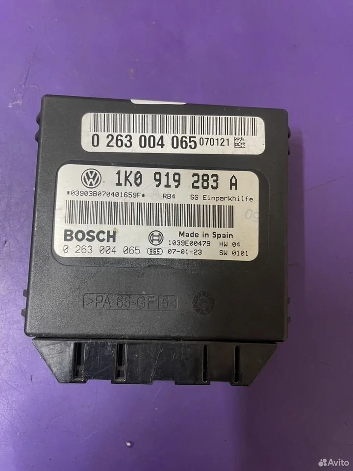 Блок управления парктроник vag 1k0919283a