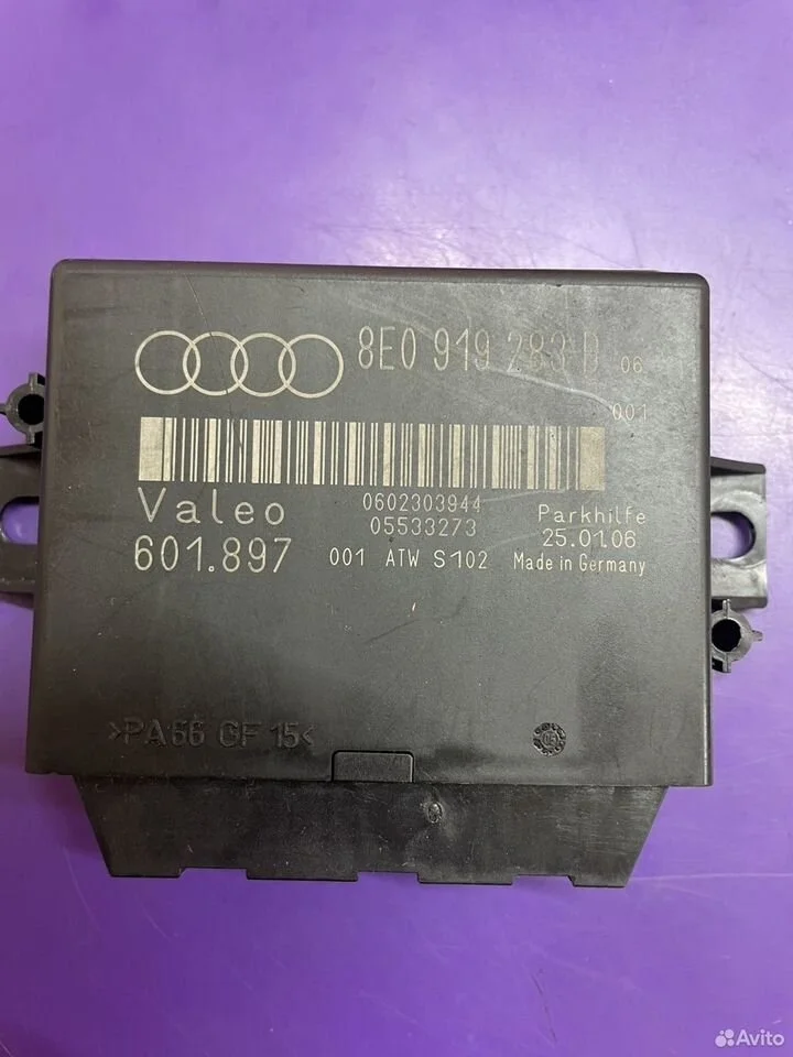 Блок парктроника audi a4 8e0919283d