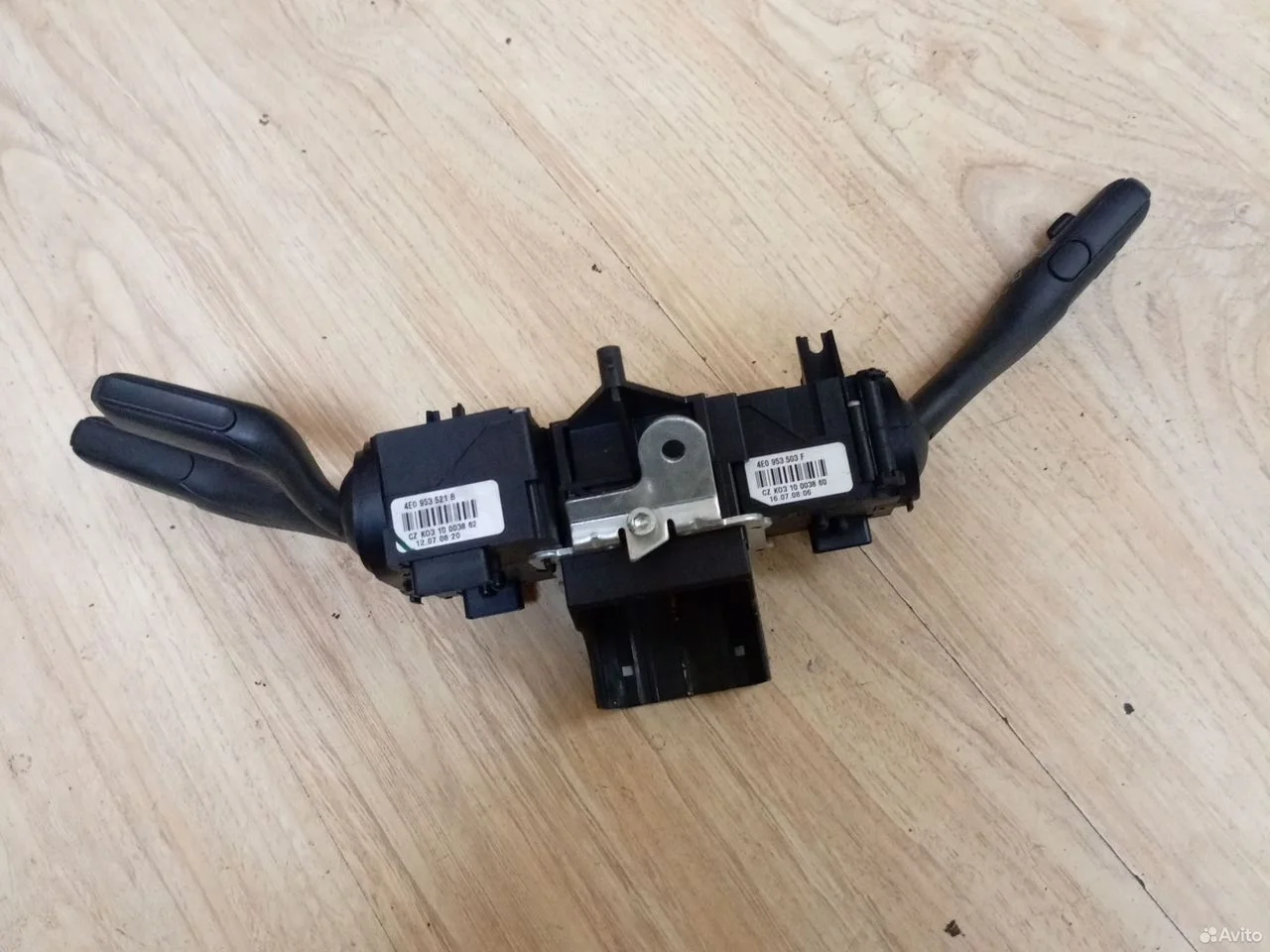 Подрулевой переключатель в сборе vag 4e0953513k
