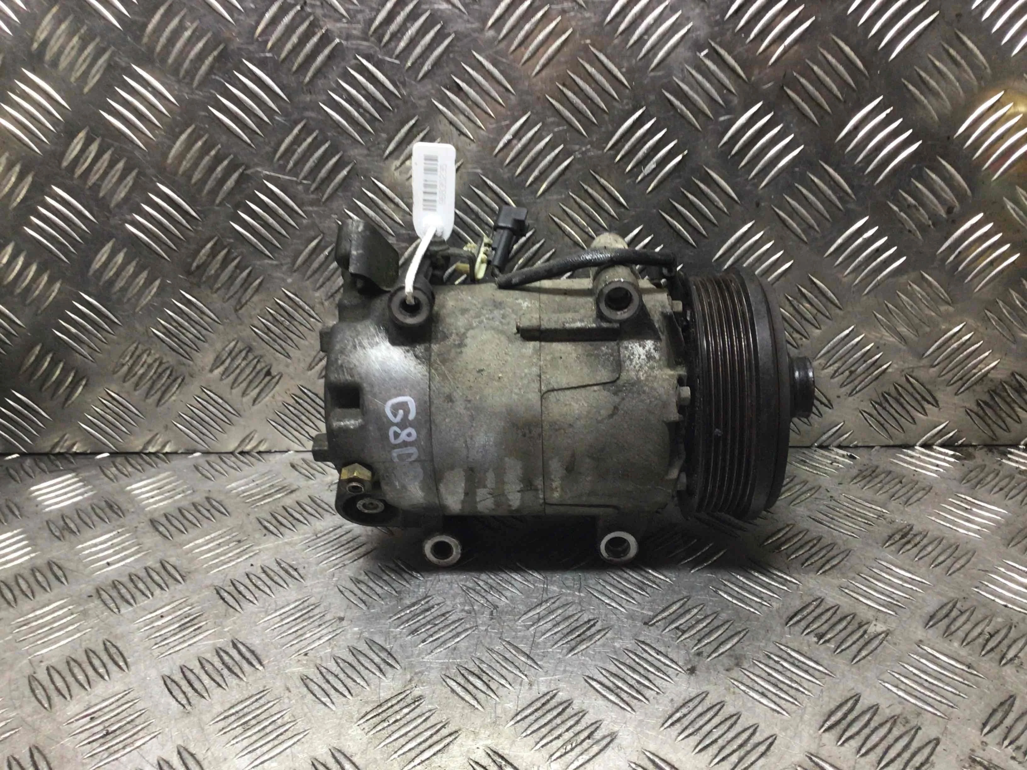 Компрессор кондиционера Ford Focus 2 поколение (2005-2008) дизель 1.6 HDI Механика Седан