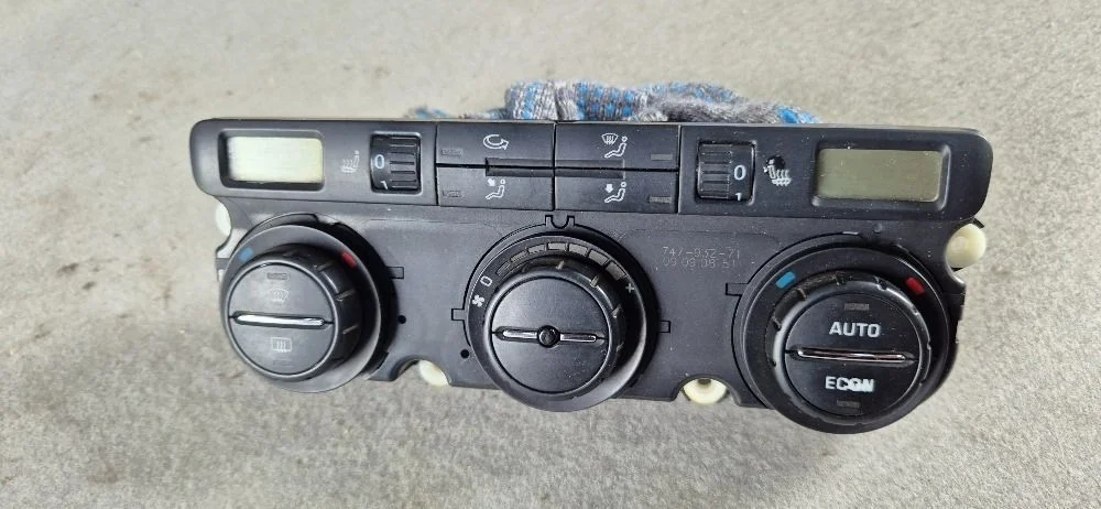 Блок управления отопителем Skoda