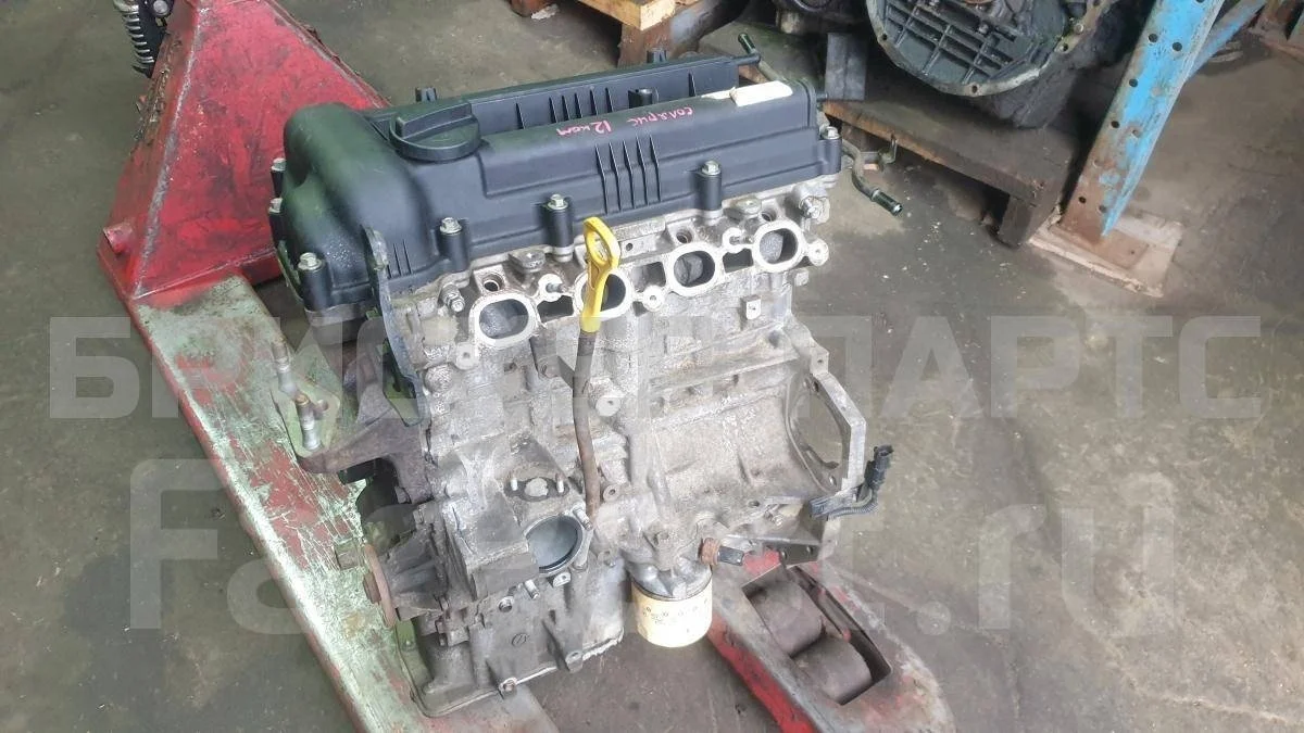 Двигатель G4FA Хендай Солярис 1рестайлинг