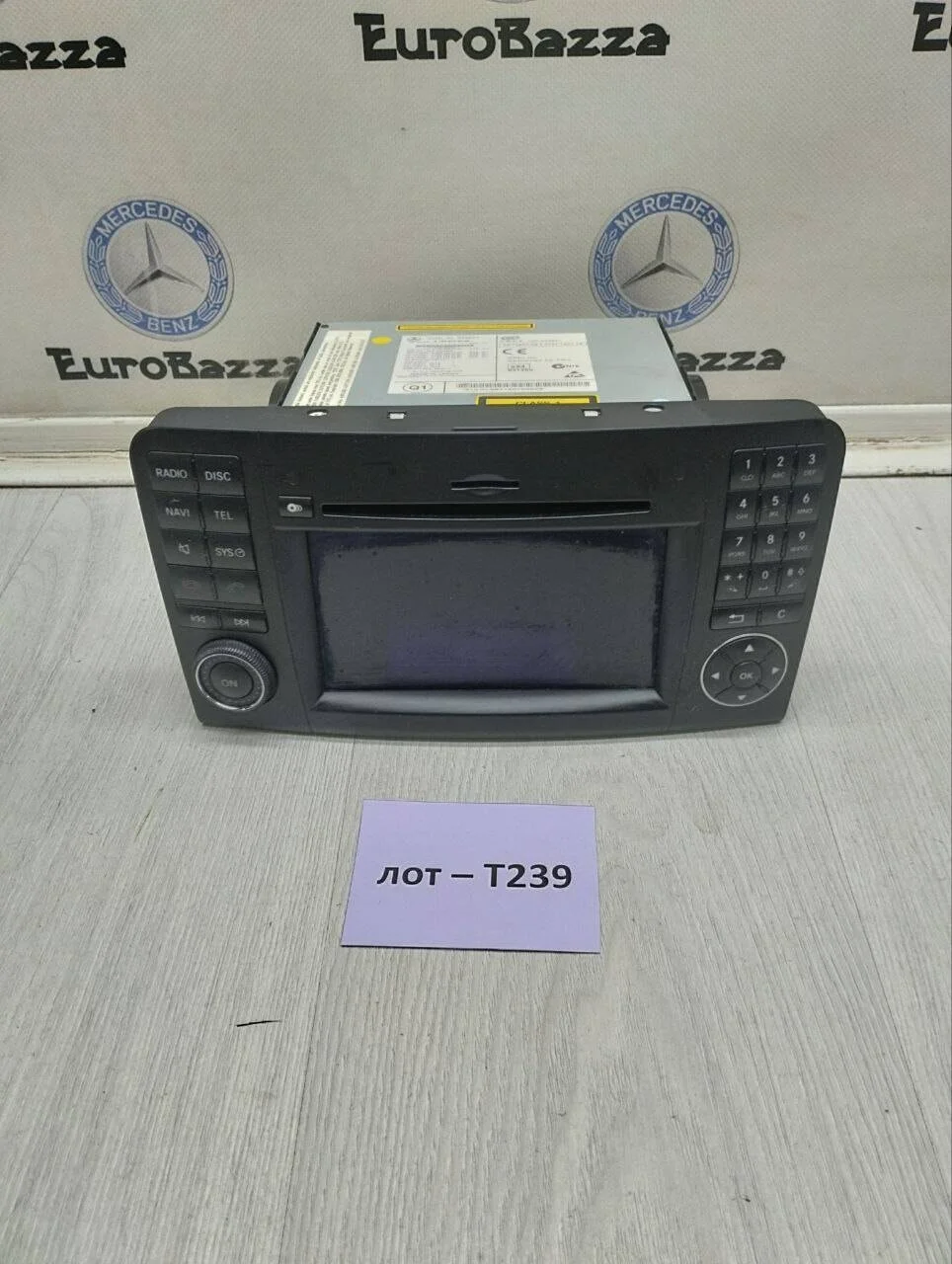 Магнитола Mercedes W164