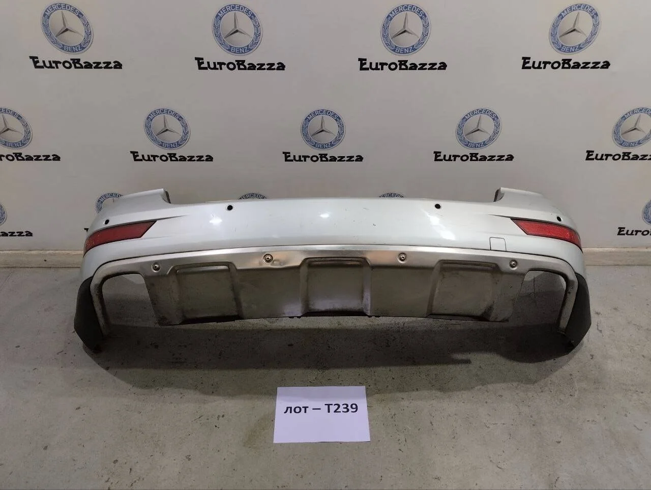 Бампер задний Mercedes W164