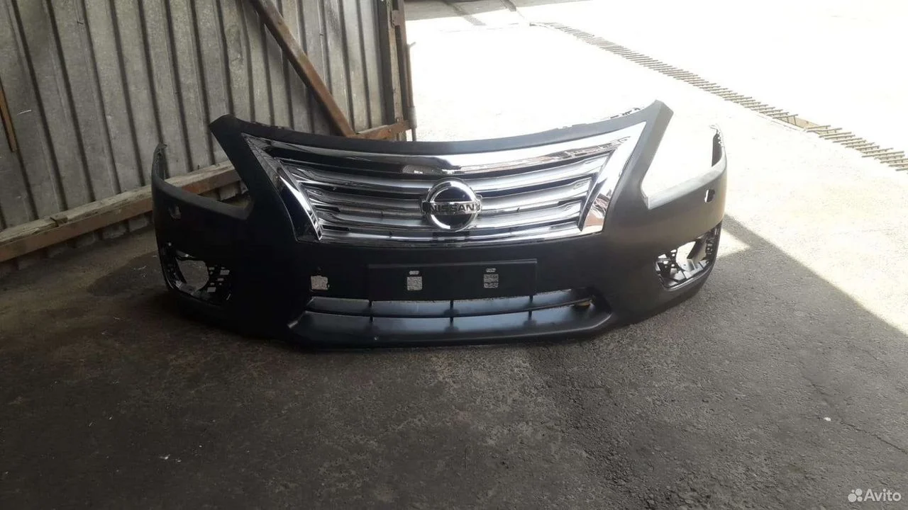 Бампер передний оригинал ниссан теана l33