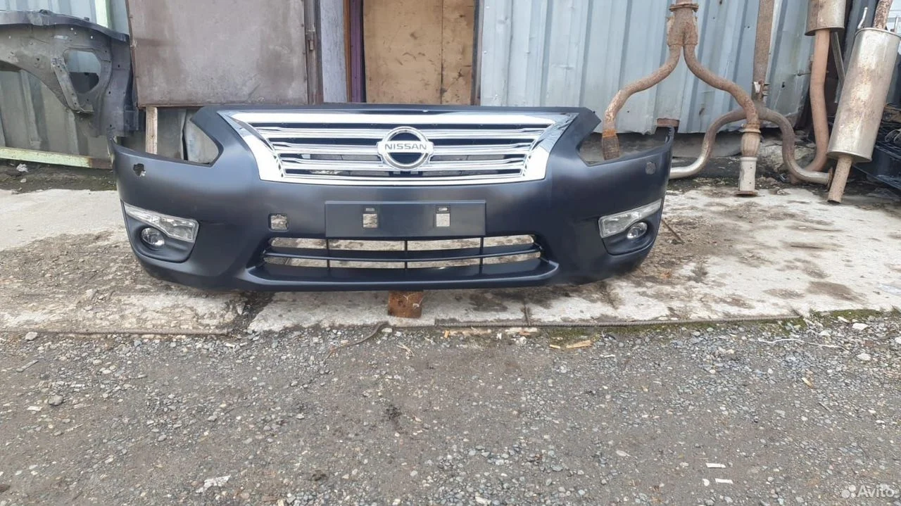 Бампер передний ниссан теана l33 европа оригинал