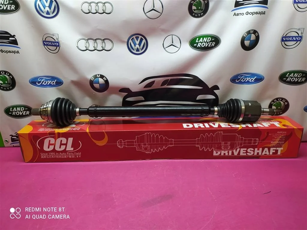 Привод правый Golf 5 6 Jetta Octavia 1K0407272FS