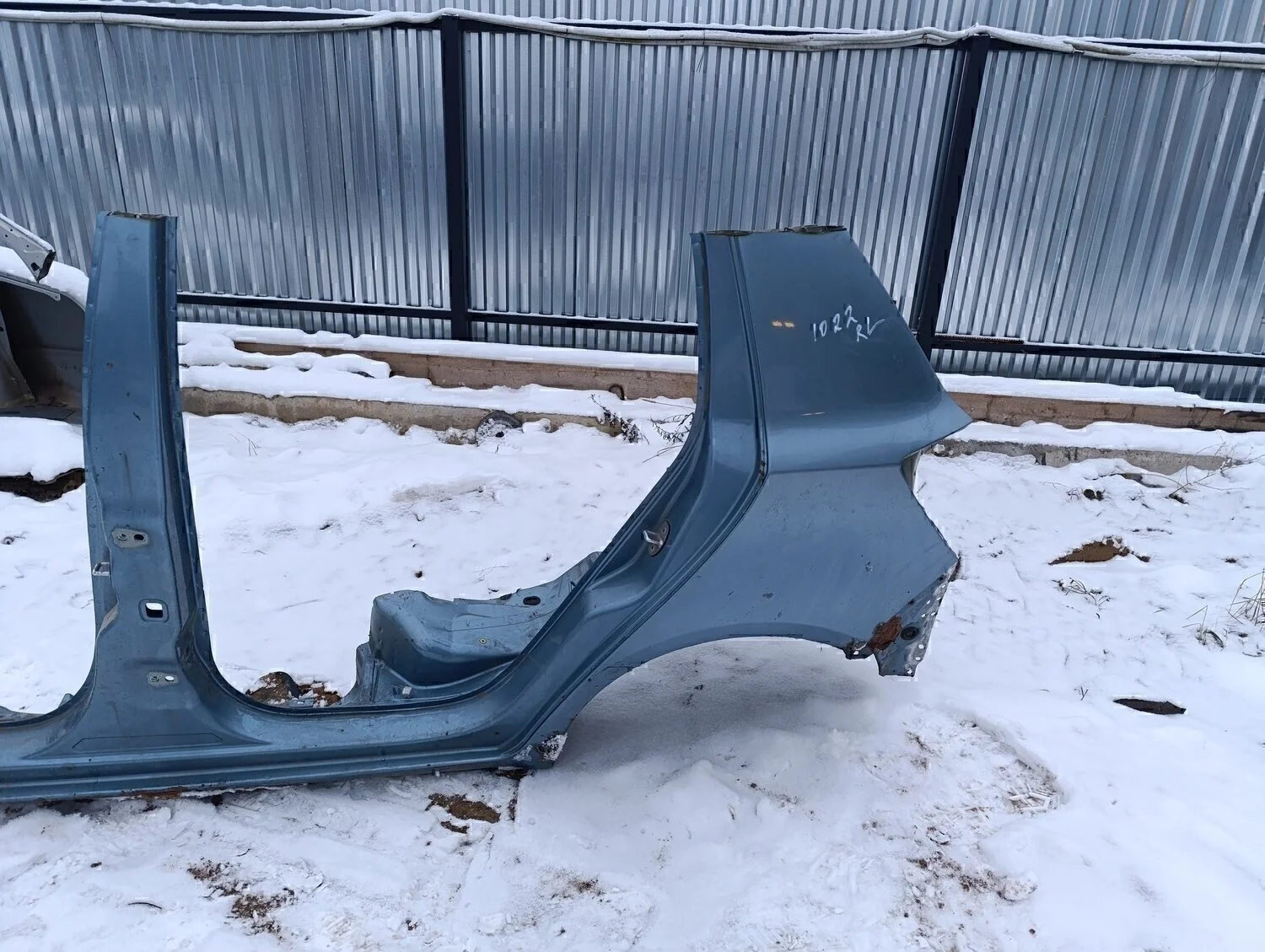 Крыло заднее левое Fabia 2007-2015