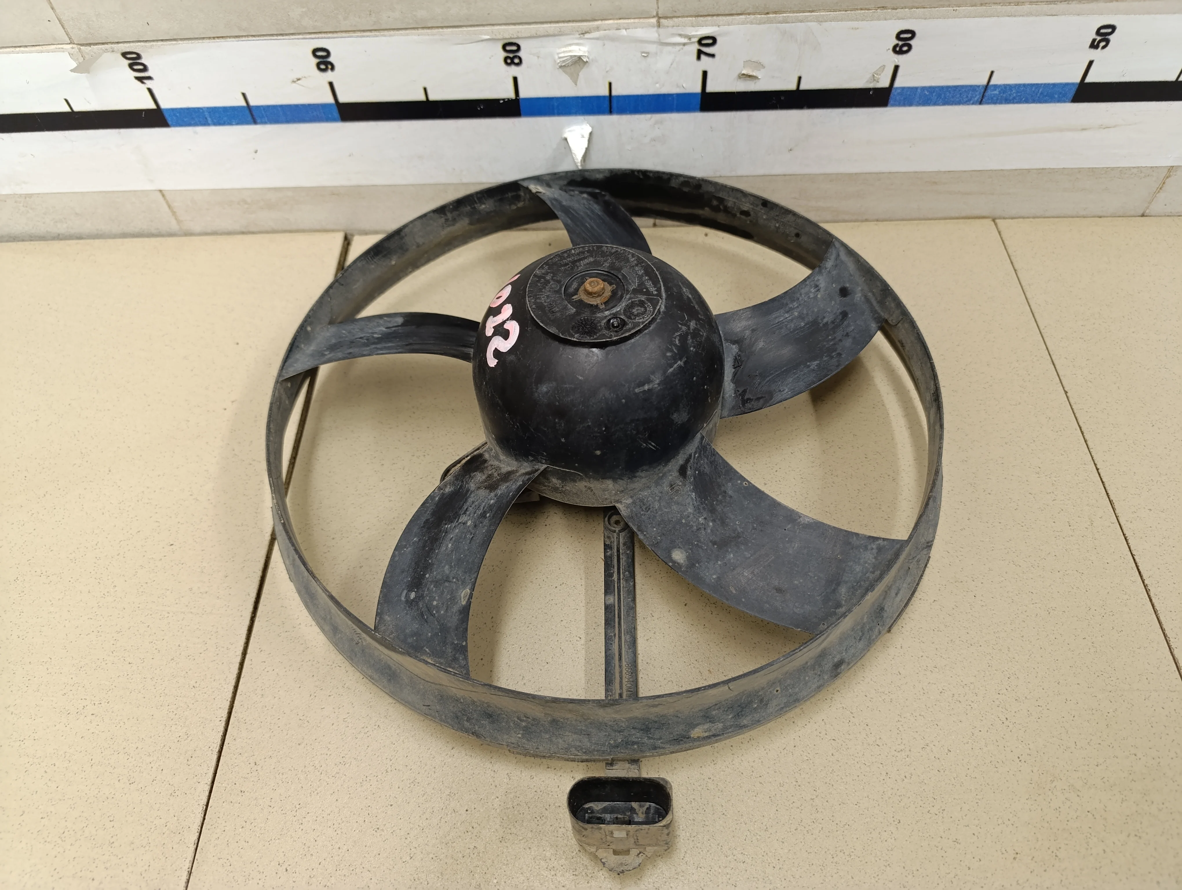 Вентилятор радиатора Fabia 2007-2015